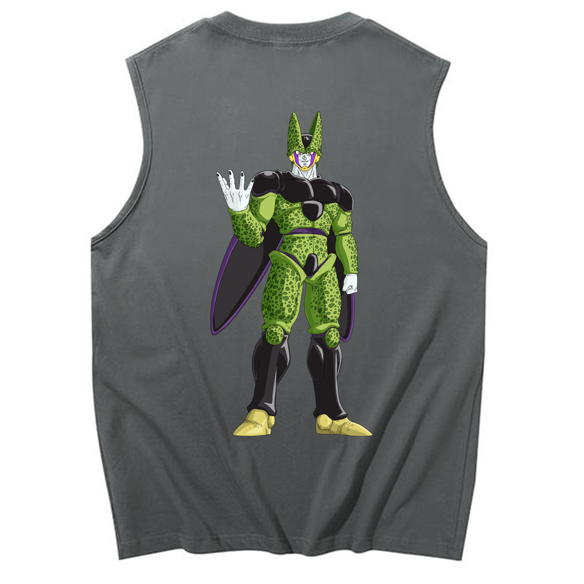 （画像用） ドラゴンボール セル DRAGON BALL Cell コットン100％タンクトップ（背面プリント）